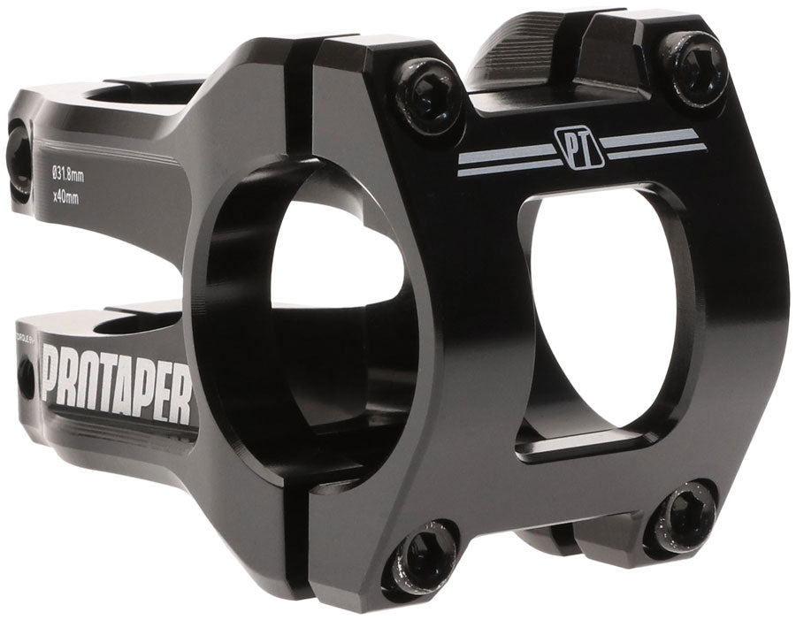 ProTaper Vice Trail Stem - 40mm 31.8mm Clamp +/-0 1 1/8" Aluminum Black-Goodwynn'sGoodwynn's
