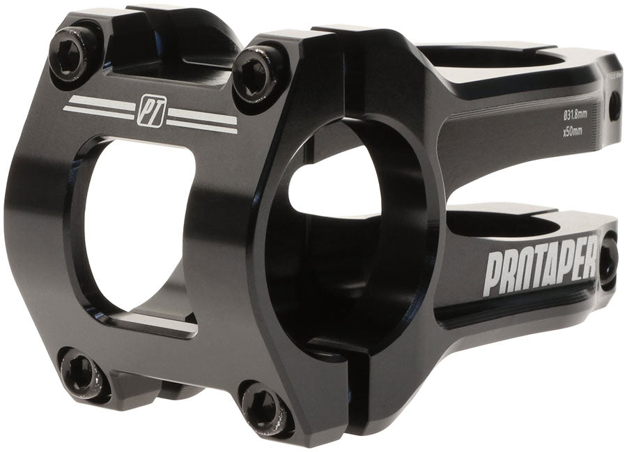ProTaper Vice Trail Stem - 50mm 31.8mm Clamp +/-0 1 1/8" Aluminum Black-Goodwynn'sGoodwynn's