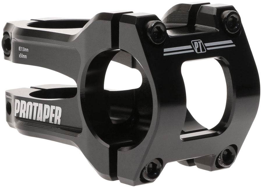 ProTaper Vice Trail Stem - 50mm 31.8mm Clamp +/-0 1 1/8" Aluminum Black-Goodwynn'sGoodwynn's