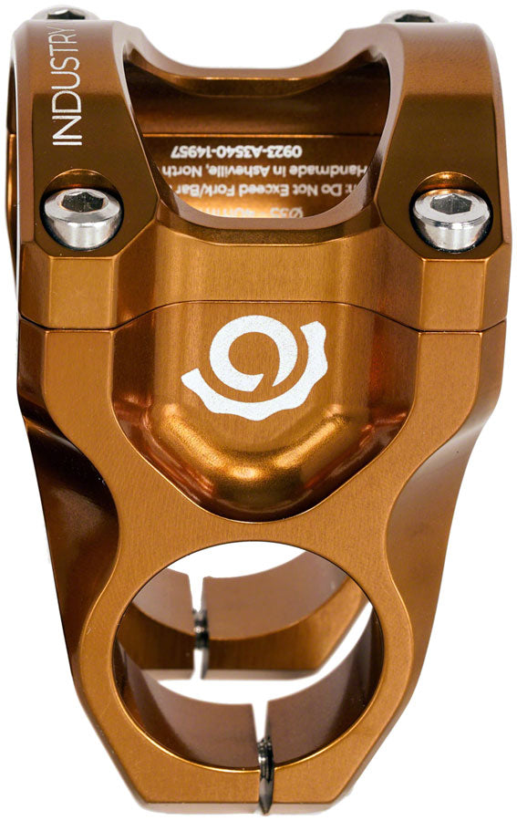 Industry Nine A318 Stem - 50mm 31.8mm Clamp +/-4.4 1 1/8" Aluminum Bronze-Goodwynn'sGoodwynn's