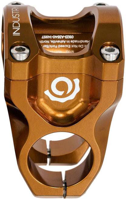 Industry Nine A318 Stem - 50mm 31.8mm Clamp +/-4.4 1 1/8" Aluminum Bronze