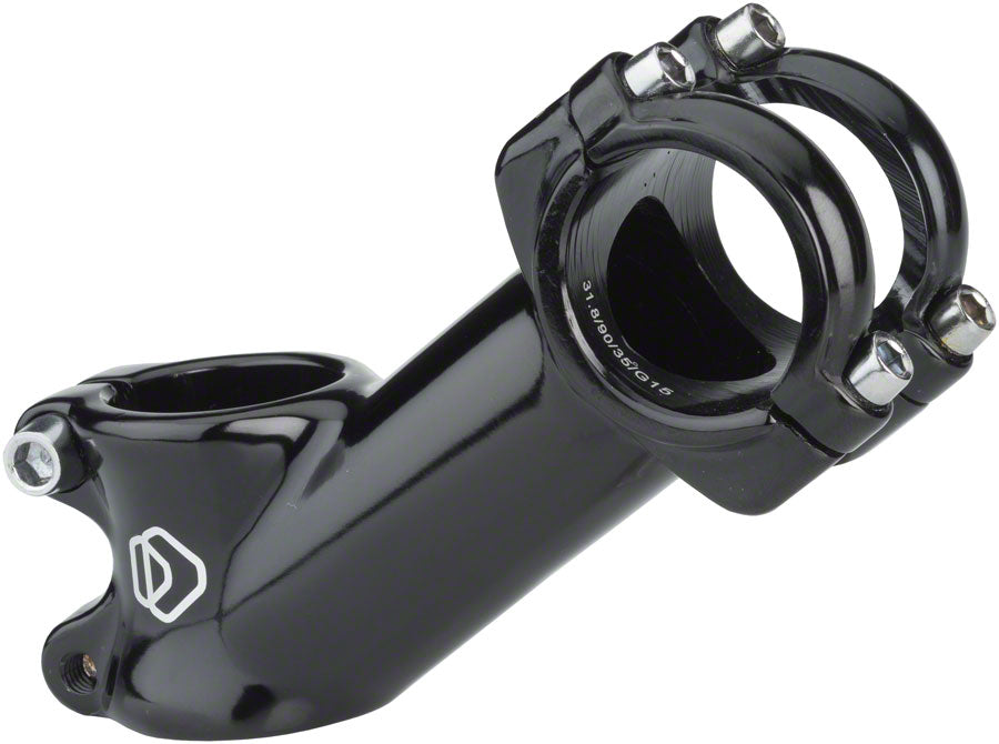 MSW 35 Stem - 90mm 31.8 Clamp +35 1 1/8" Alloy Black-Goodwynn'sGoodwynn's