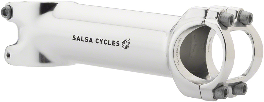 Salsa Guide Stem - 110mm 31.8 clamp +/-6 1 1/8" Aluminum Silver-Goodwynn'sGoodwynn's