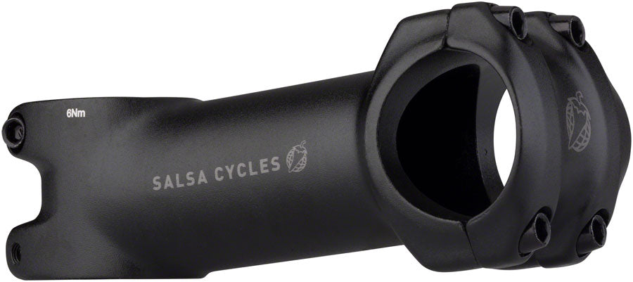Salsa Guide Stem - 90mm 31.8 Clamp +/-6 1 1/8" Aluminum Black-Goodwynn'sGoodwynn's