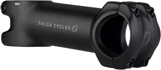 Salsa Guide Stem - 90mm 31.8 Clamp +/-6 1 1/8" Aluminum Black-Goodwynn's