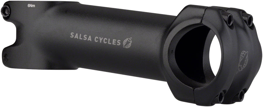 Salsa Guide Stem - 100mm 31.8 Clamp +/-6 1 1/8" Aluminum Black-Goodwynn'sGoodwynn's