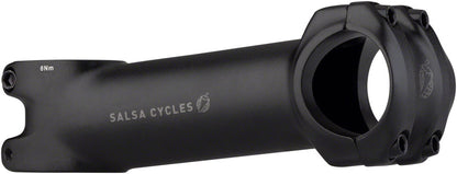 Salsa Guide Stem - 110mm 31.8 Clamp +/-6 1 1/8" Aluminum Black