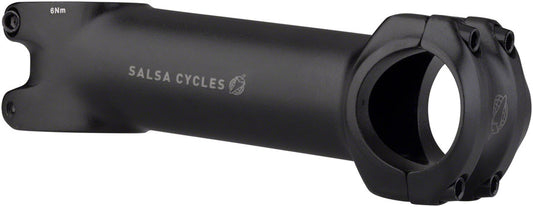 Salsa Guide Stem - 110mm 31.8 Clamp +/-6 1 1/8" Aluminum Black-Goodwynn's