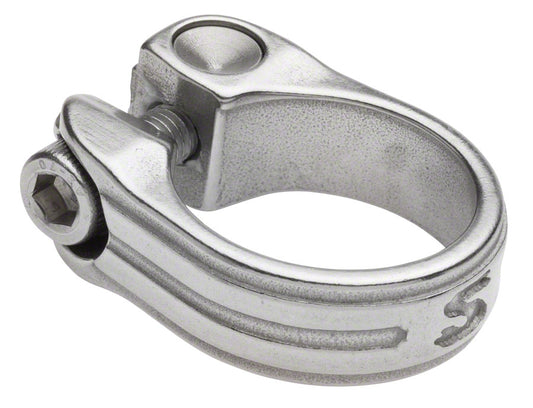 Surly Stainless Seatpost Clamp - 30.0mm Bolt-On Silver-Goodwynn's