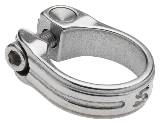 Surly Stainless Seatpost Clamp - 33.1mm Bolt-On Silver-Goodwynn's