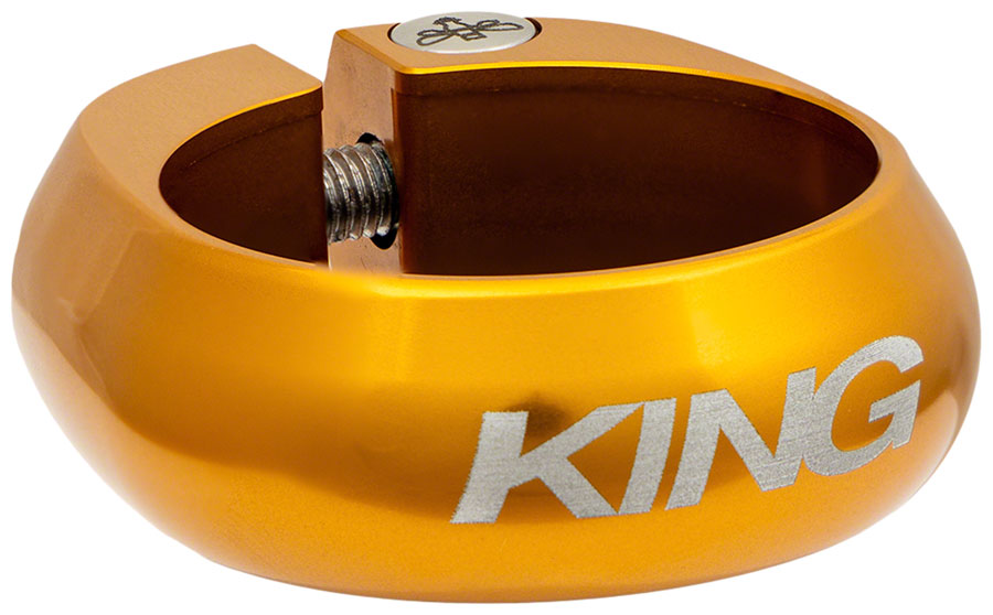 Chris King Seatpost Clamp - 34.9mm Gold-Goodwynn'sGoodwynn's