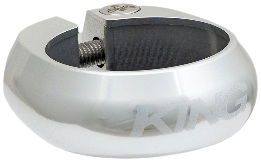 Chris King Seatpost Clamp - 34.9mm Silver-Goodwynn'sGoodwynn's