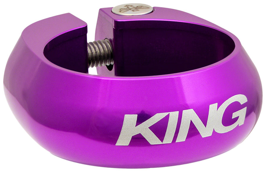 Chris King Seatpost Clamp - 34.9mm 3D Violet-Goodwynn'sGoodwynn's