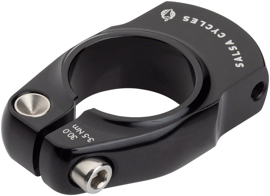 Salsa Rack-Lock Seatpost Clamp - 30.0mm Bolt-On Black-Goodwynn'sGoodwynn's