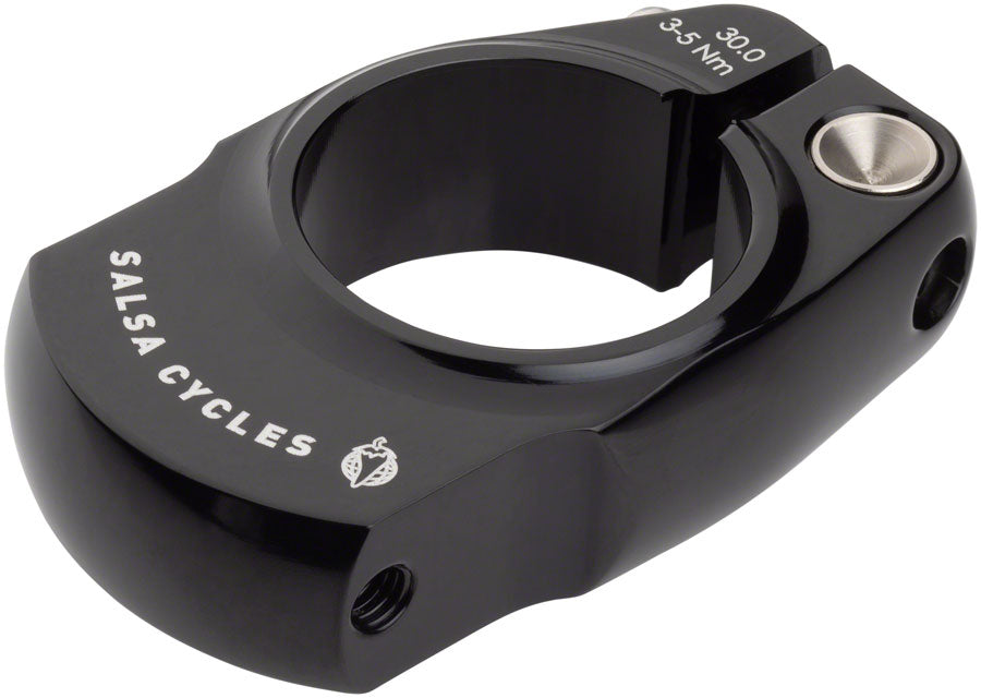 Salsa Rack-Lock Seatpost Clamp - 30.0mm Bolt-On Black-Goodwynn'sGoodwynn's