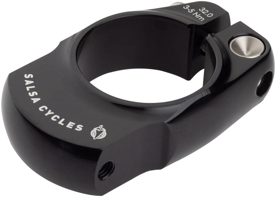Salsa Rack-Lock Seatpost Clamp - 32.0mm Bolt-On Black-Goodwynn'sGoodwynn's