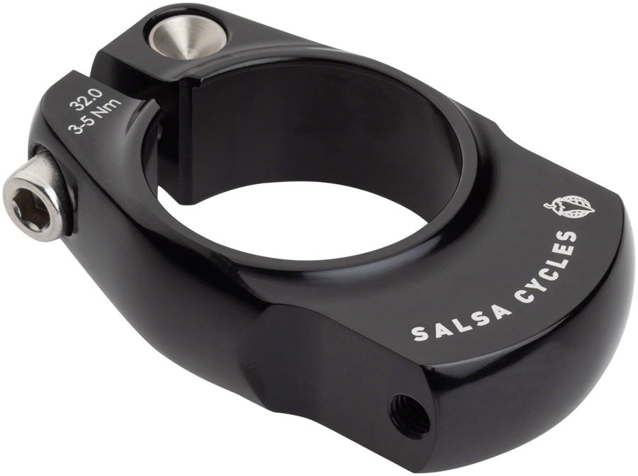 Salsa Rack-Lock Seatpost Clamp - 32.0mm Bolt-On Black-Goodwynn'sGoodwynn's
