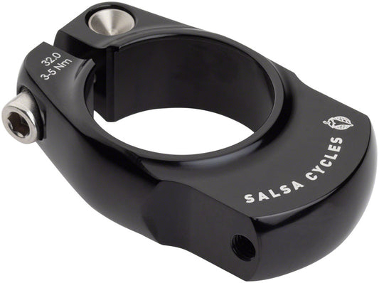 Salsa Rack-Lock Seatpost Clamp - 32.0mm Bolt-On Black-Goodwynn's