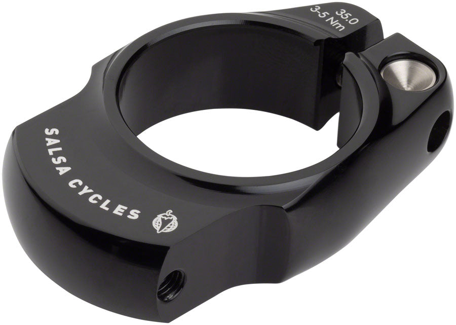 Salsa Rack-Lock Seatpost Clamp - 35.0mm Bolt-On Black-Goodwynn'sGoodwynn's