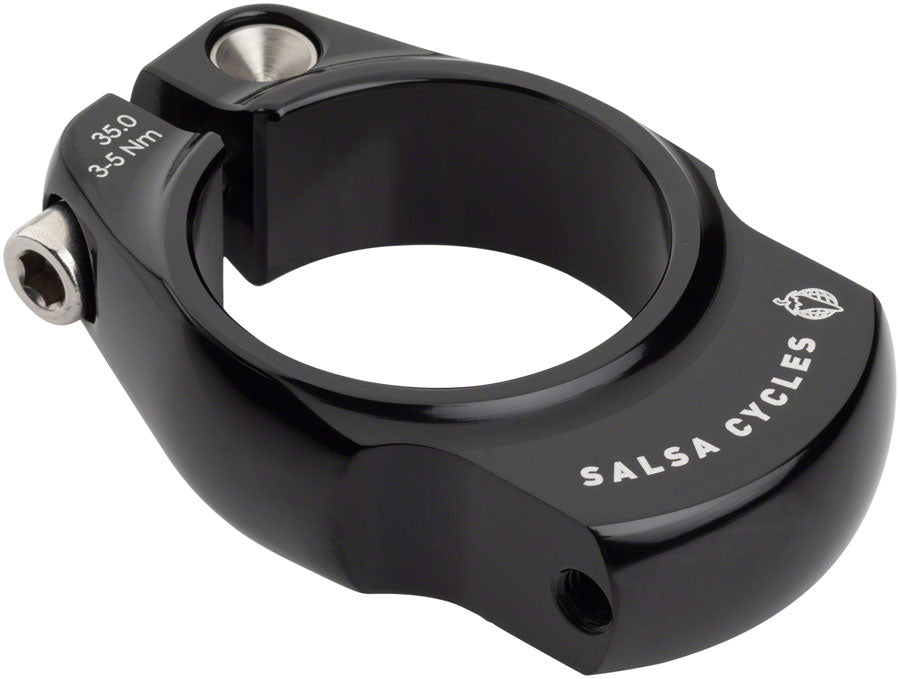 Salsa Rack-Lock Seatpost Clamp - 35.0mm Bolt-On Black-Goodwynn'sGoodwynn's