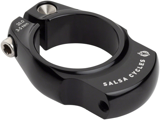 Salsa Rack-Lock Seatpost Clamp - 35.0mm Bolt-On Black-Goodwynn's
