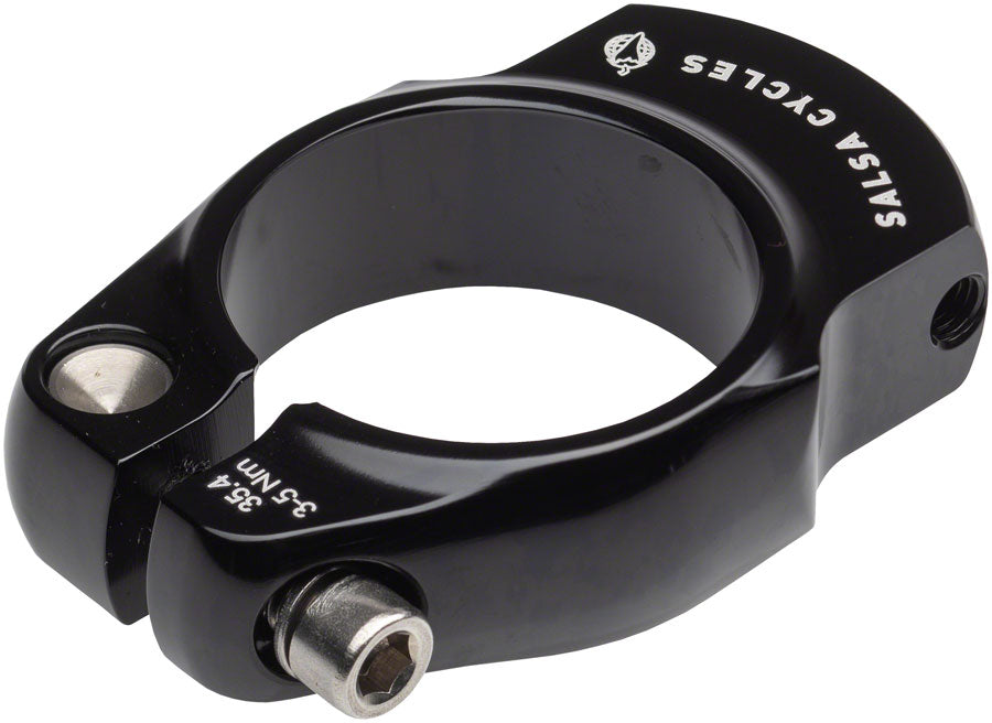 Salsa Rack-Lock Seatpost Clamp - 35.4mm Bolt-On Black-Goodwynn'sGoodwynn's