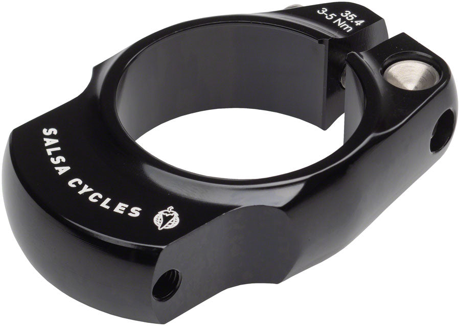 Salsa Rack-Lock Seatpost Clamp - 35.4mm Bolt-On Black-Goodwynn'sGoodwynn's