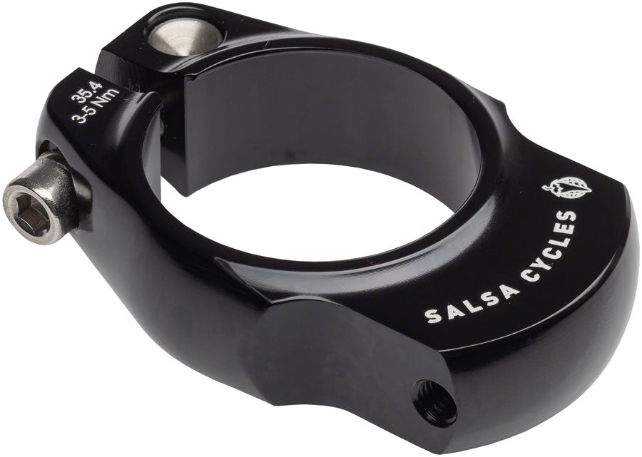 Salsa Rack-Lock Seatpost Clamp - 35.4mm Bolt-On Black-Goodwynn'sGoodwynn's