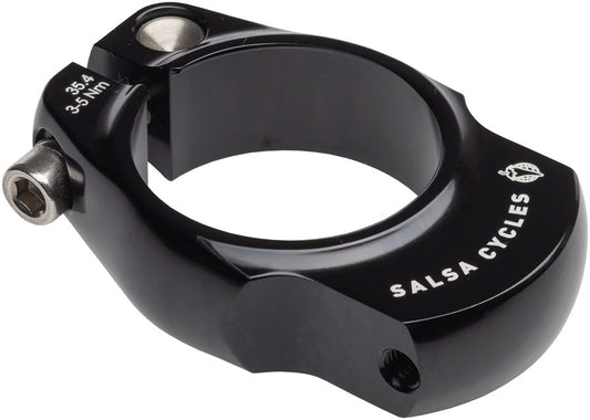 Salsa Rack-Lock Seatpost Clamp - 35.4mm Bolt-On Black-Goodwynn's