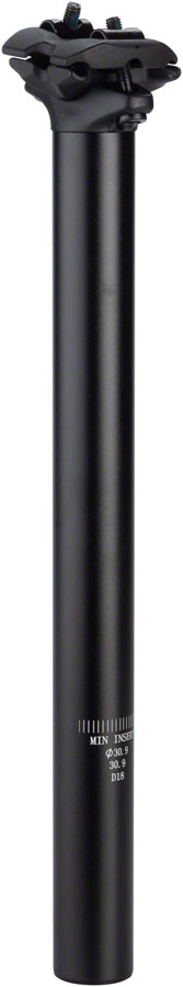 MSW Two-Bolt Seatpost 30.9 x 350 Matte Black-Goodwynn'sGoodwynn's