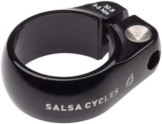 Salsa Lip-Lock Seatpost Clamp - 30.8mm Bolt-On Black-Goodwynn's