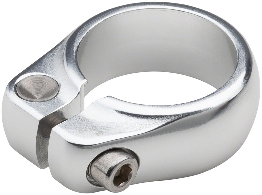 Salsa Lip-Lock Seatpost Clamp - 32.0mm Bolt-On Silver