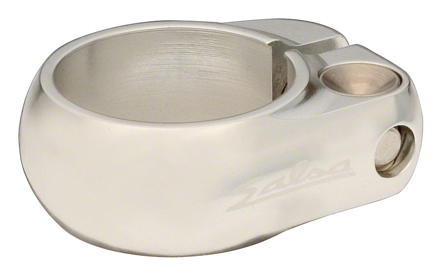 Salsa Lip-Lock Seatpost Clamp - 36.4mm Bolt-On Silver-Goodwynn'sGoodwynn's