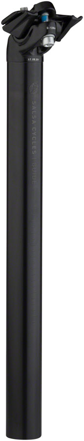 Salsa Guide Deluxe Seatpost 27.2 x 400mm 18mm Offset Black-Goodwynn'sGoodwynn's