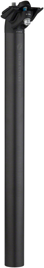 Salsa Guide Carbon Seatpost 27.2 x 350mm 18mm Offset Black-Goodwynn'sGoodwynn's