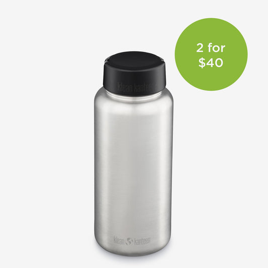 40 oz Wide Water Bottle with Loop Cap-Goodwynn's
