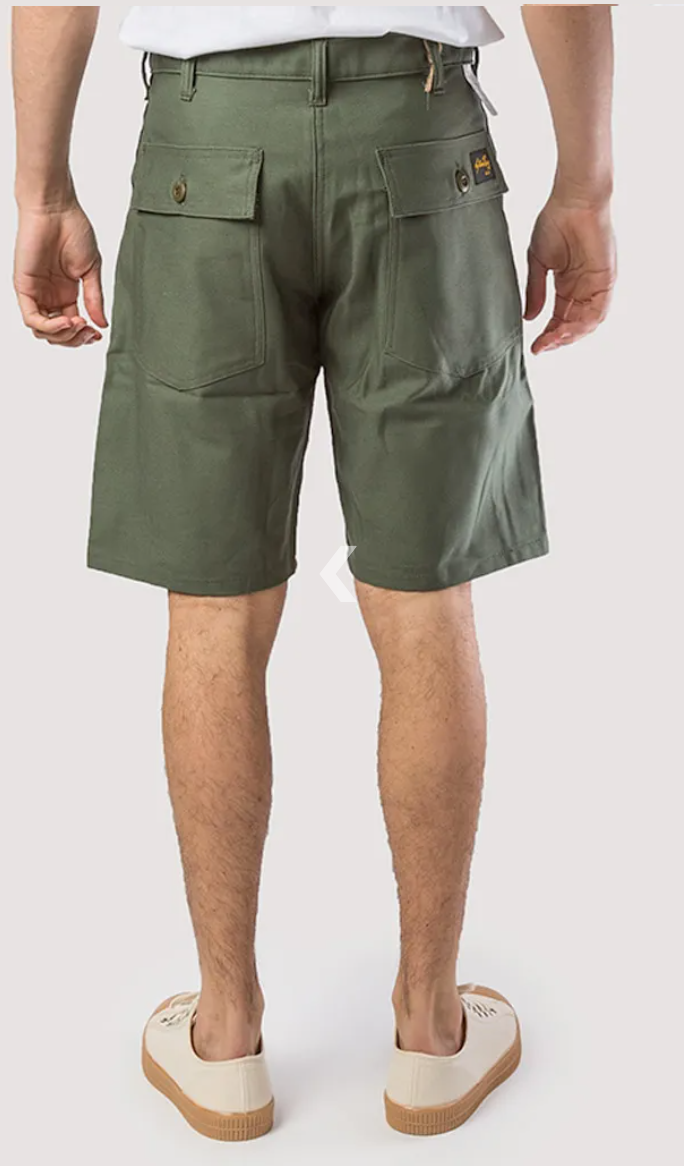 FATIGUE SHORT (OLIVE SATEEN) 5501-Goodwynn'sGoodwynn's