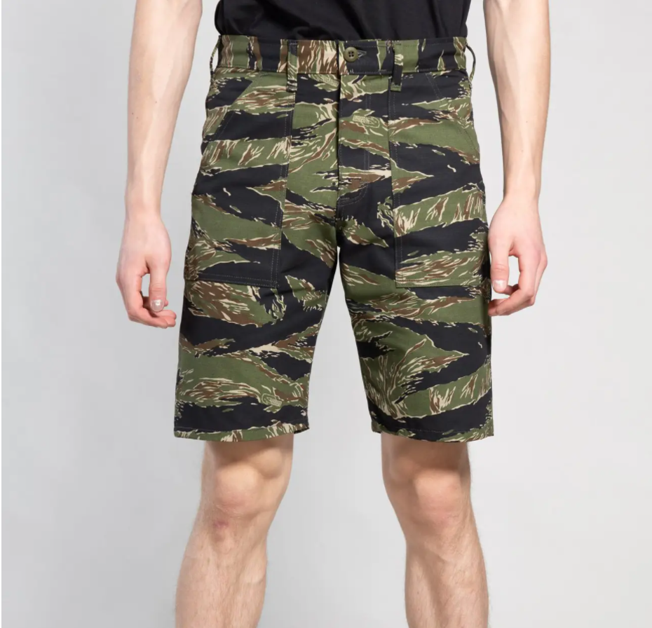 FATIGUE SHORT (GREEN TIGERSTRIPE RIPSTOP) 5579-Goodwynn'sGoodwynn's