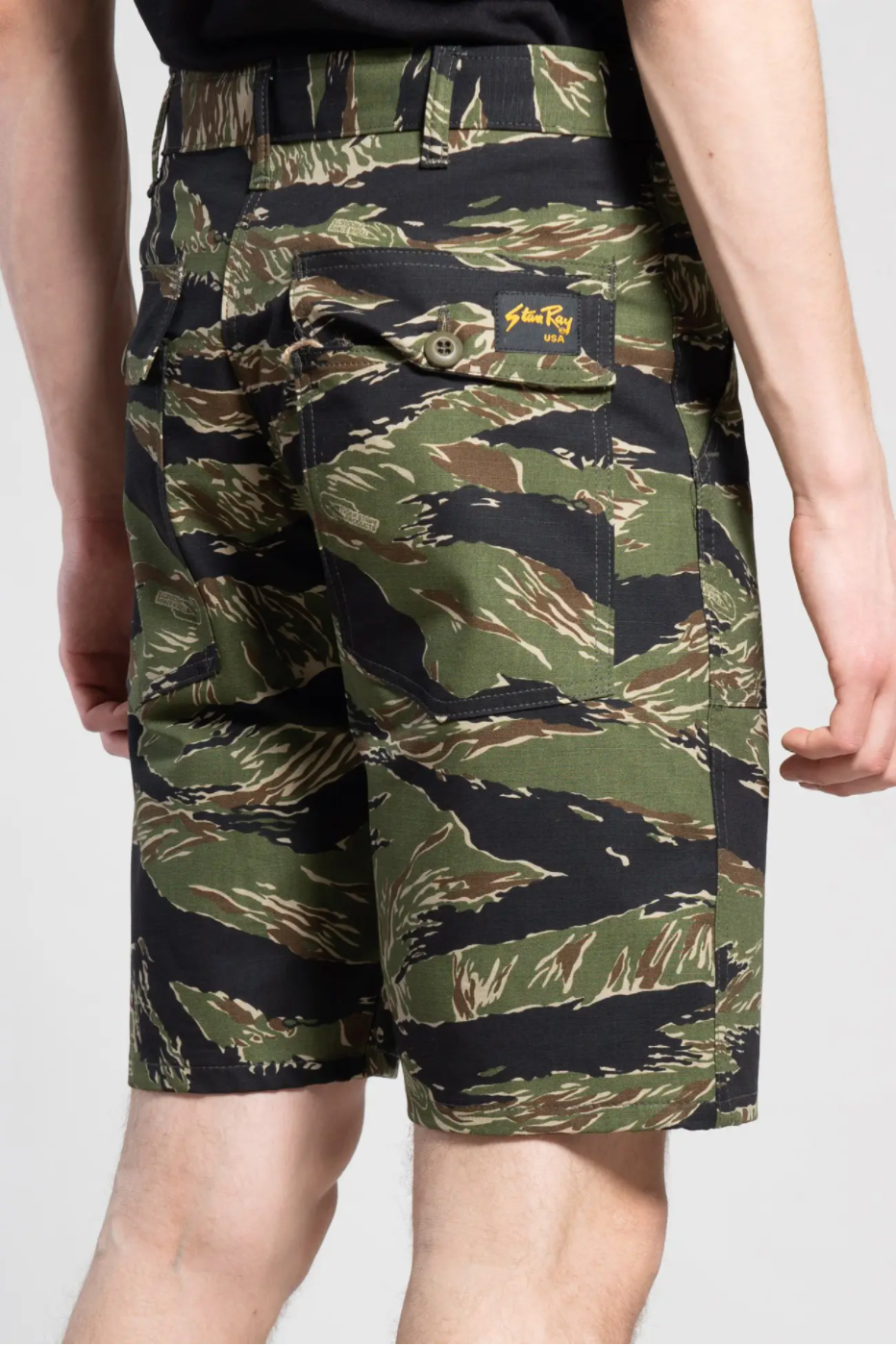 FATIGUE SHORT (GREEN TIGERSTRIPE RIPSTOP) 5579-Goodwynn'sGoodwynn's