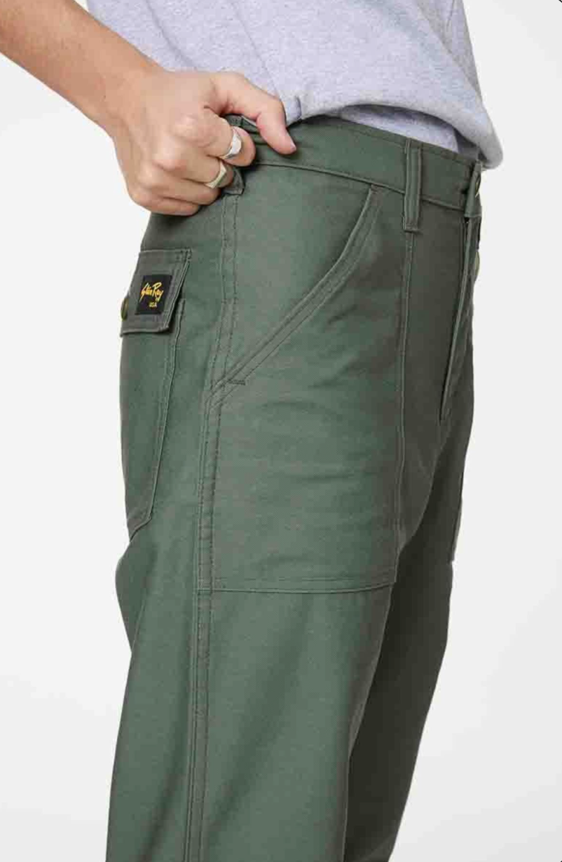 ORIGINAL LOOSE FATIGUE (OLIVE SATEEN) 1101-Goodwynn'sGoodwynn's