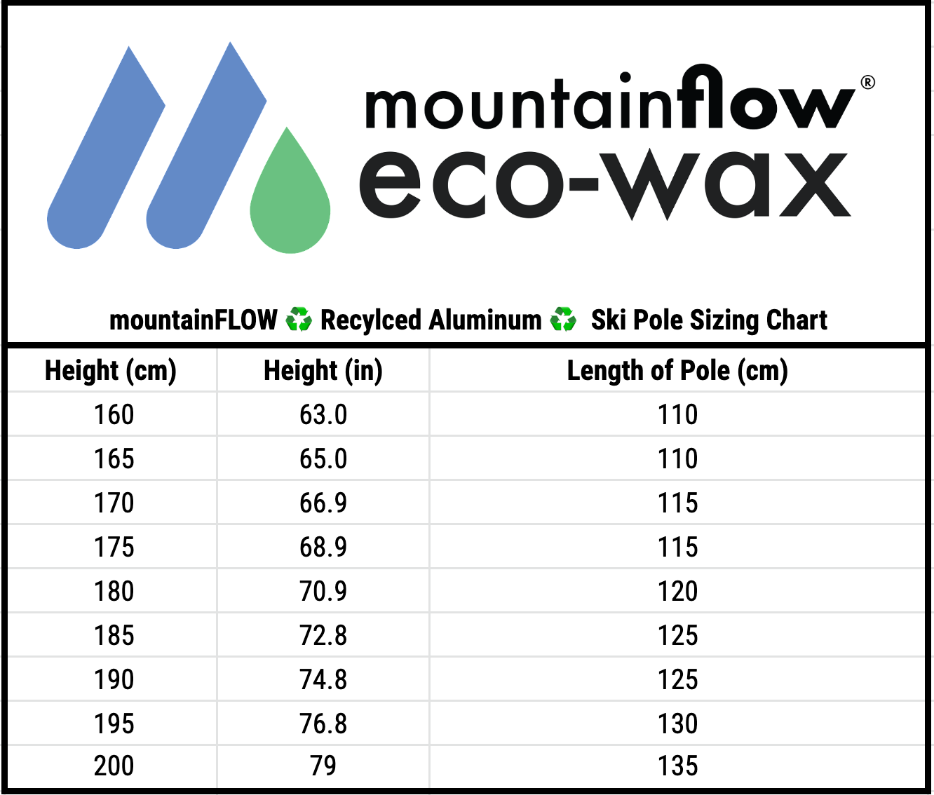 Ski Pole - CORKpro-Goodwynn'sGoodwynn's