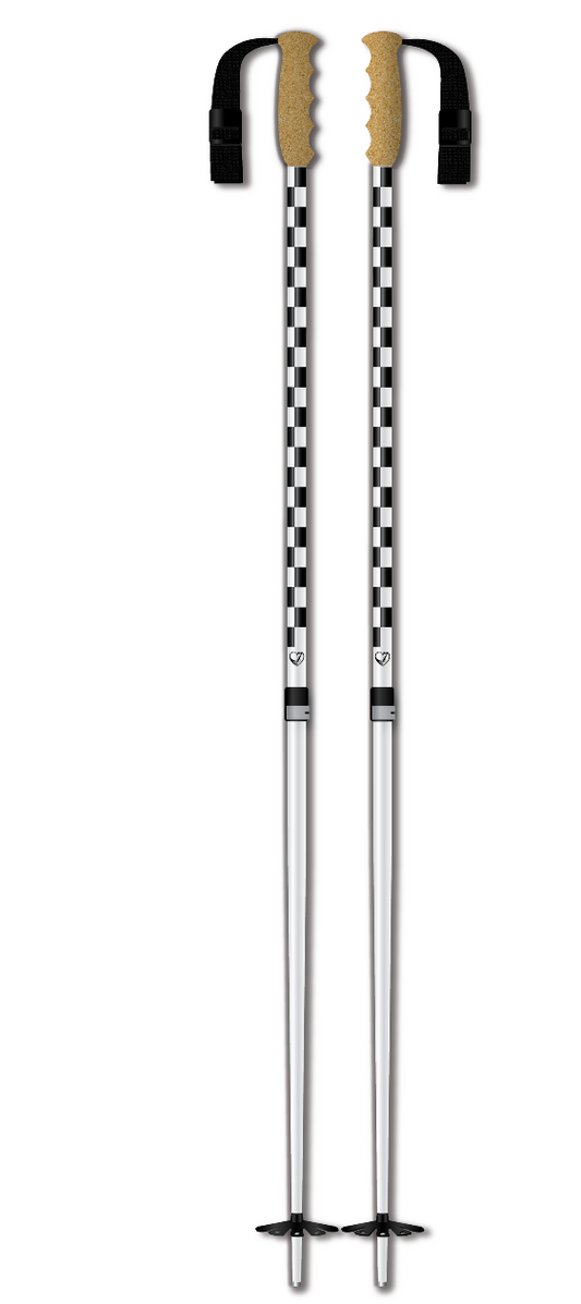 Joystick RIDGEMONT Adjustable Aluminum Ski Poles