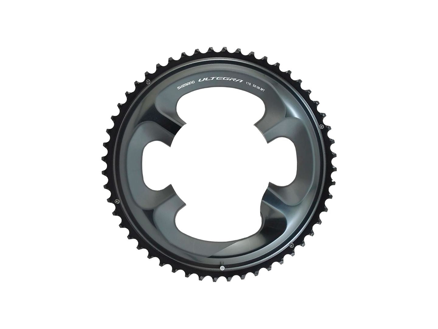 Chainring Shimano FC-08 50t 11S Asymmetric 110BCD Black-Goodwynn'sGoodwynn's
