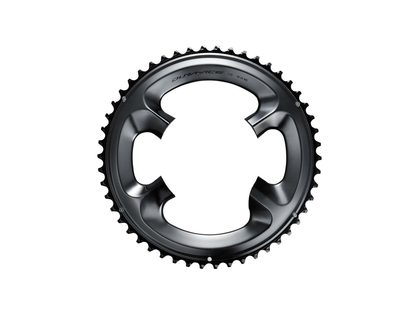 Chainring Shimano FC-09 50t 11-Speed Asymmetric 110BCD Black-Goodwynn'sGoodwynn's