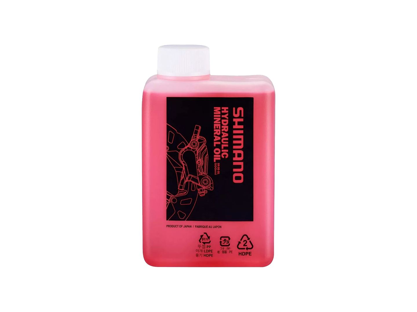 Lubricant Shimano Mineral Oil SM-DBOIL 500mL Pink-Goodwynn'sGoodwynn's