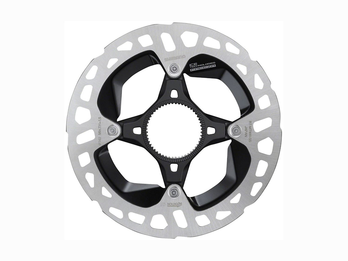 Rotor Shimano MT900 XTR 140mm Centerlock Silver/Black