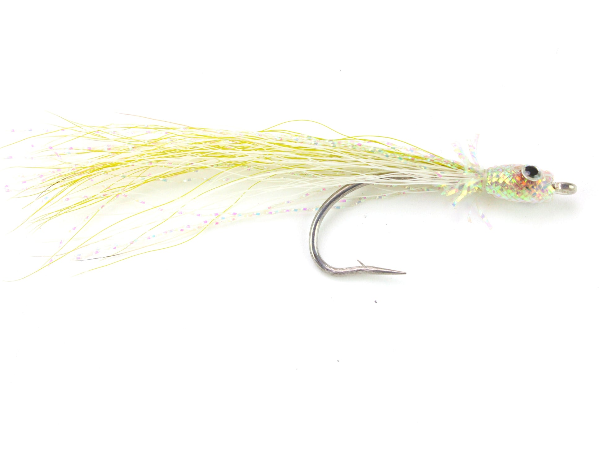 Wild Water Fly Fishing Green Short Tail Eel, Size 1/0, Qty. 3-Goodwynn'sGoodwynn's