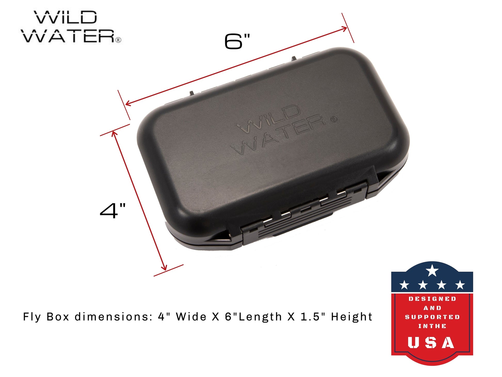 Wild Water Fly Fishing Small Foam Insert Fly Box-Goodwynn'sGoodwynn's