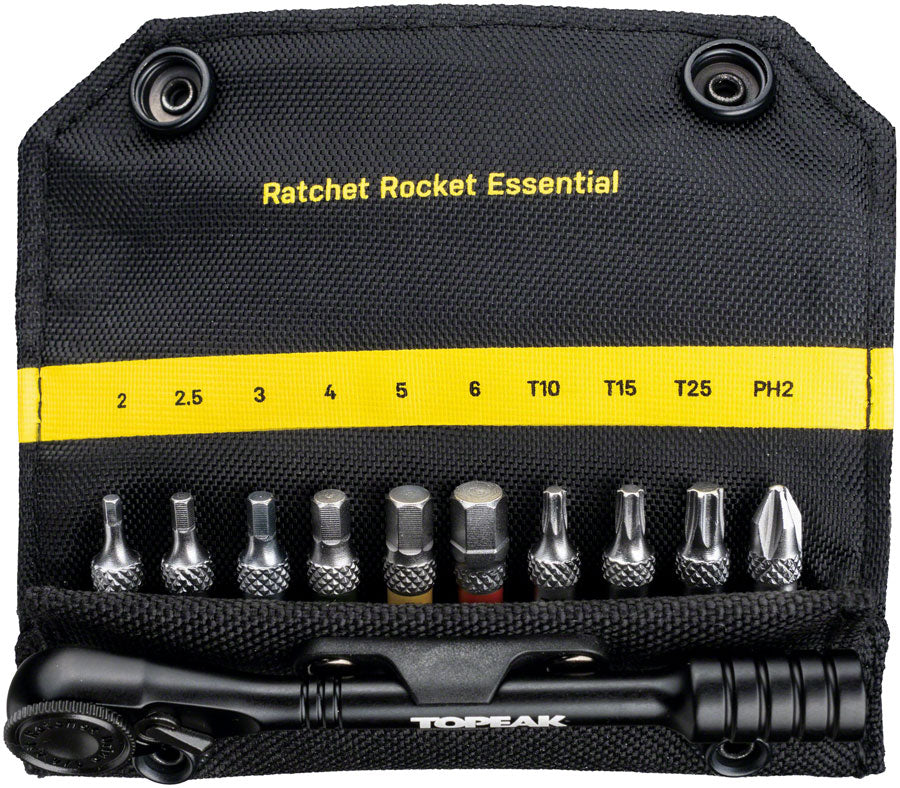 Topeak Ratchet Rocket Essential Tool Kit - with 10 Bits-Goodwynn'sGoodwynn's