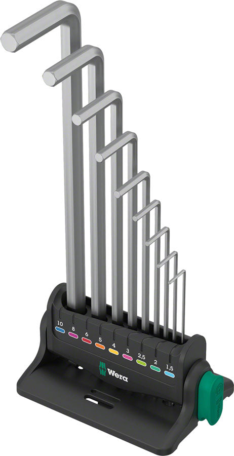Wera 950/9 Hex-Plus Chrome 8 L-Key Wrench Set - Metric-Goodwynn's